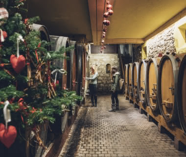 Cave de Noël en Alsace